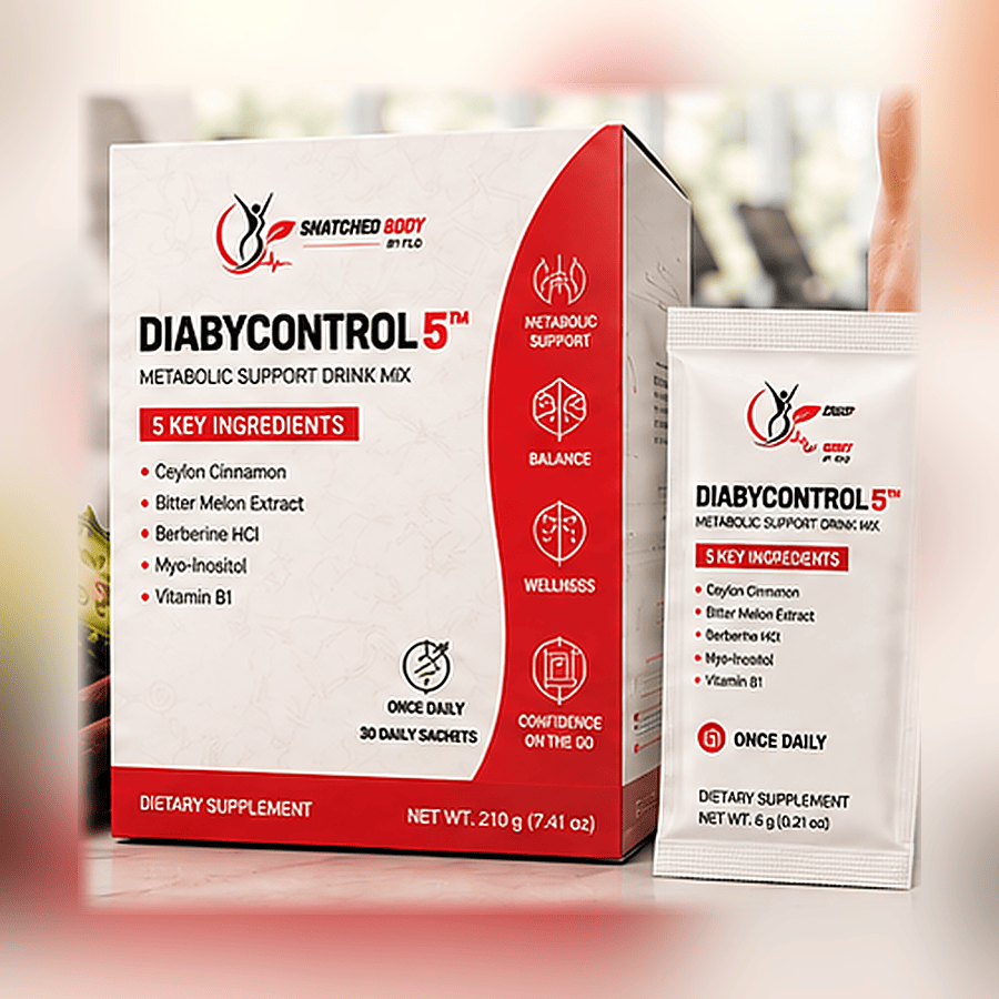 DiabyControl 5 daily sachet — product concept in development